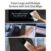 iCloth XL Screen Cleaning Wipes, Lint-Free and Streak-Free, Fast-Drying, Removes