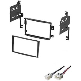ASC Nissan 350Z Double Din Radio Installation Kit with Copper, PVC or PE Wire Harness