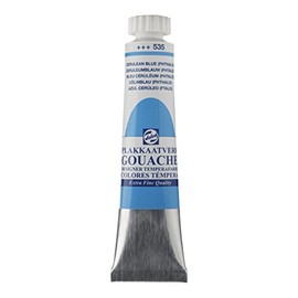 Royal Talens C080-45352 Talens Gouache - Opaque Watercolor - 20ml Cerulean Blue