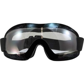 Birdz Eyewear Starling Skydiving Motorcycle Goggles Frameless 2 Pairs Clear & Smoke Lenses