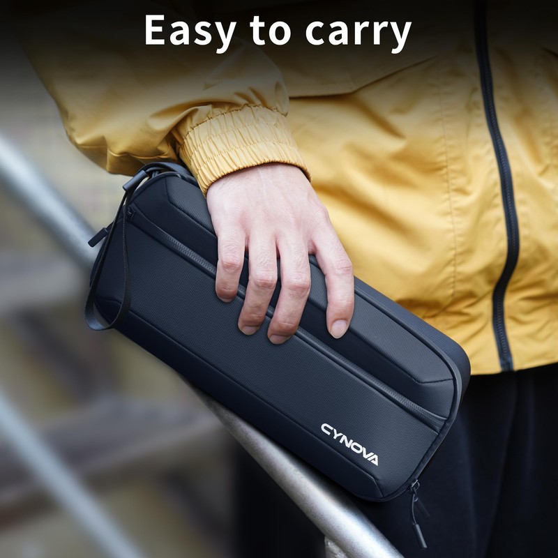 CYNOVA Black DJI OSMO Pocket 3 Carrying Bag, Shockproof DJI