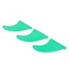 3Pcs Surfboard Fins PVC Thruster Fins Surfing Board Accessories for