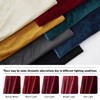 RYB HOME Red Velvet Curtains for Theater - Light &