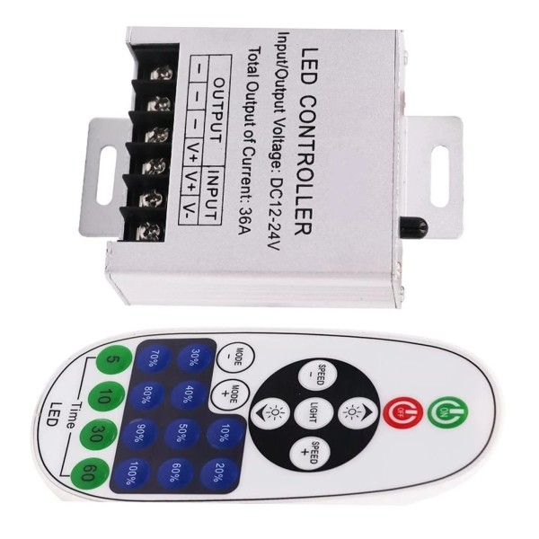 Unbranded Light Dimmer Wireless 36A 360W 24V DC LED 12V