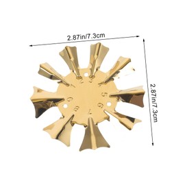 Baluue 6pcs Nail Shaper Guide Nail Tip Nail Art Supplies French Manicure Tool Nail Salon Accessories French Tip Stencils for Nails Models Nail Tools Nail French Tip Tools Stainless Steel