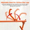 50.9" for Log Lifter, Adjustable Log Roller,Log Roller Tool,Heavy Duty