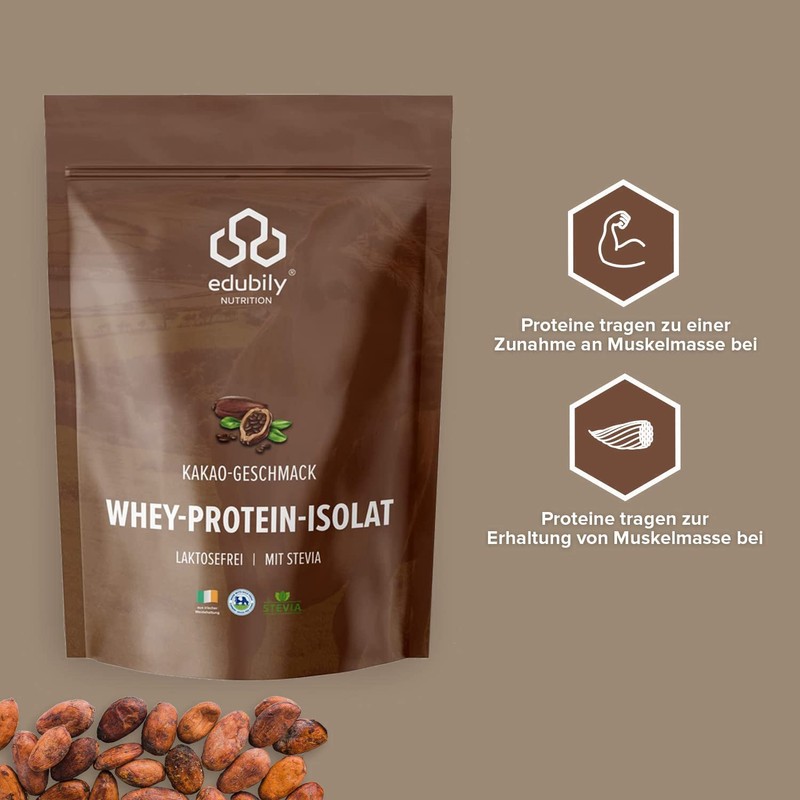 edubily nutrition® Whey Protein Isolate from Irish Pasture • Very