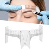 Pongnas Regla para Cejas, Herramienta Profesional de Microblading con 3