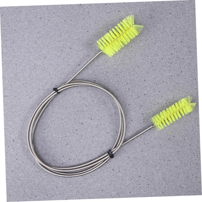 CHILDWEET 4pcs Flexible Drain Brush Double Ended Nylon Cleaning Tool
