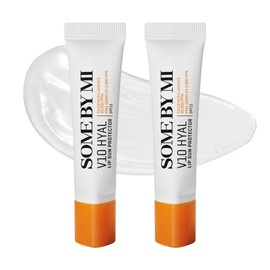 SOME BY MI V10 Hyal Lip Sun Protector 7ml Duo_SPF 15_Clear(original)_Hydrating Lip Balm with Shea Butter,Vitamins and Hyaluronic Acid_Moisture Protection_Reduching Wrinkles_Koeran skincare