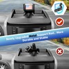 SQQP Multi-Mount Metal Road Dash Cell Phone Holder Fit for