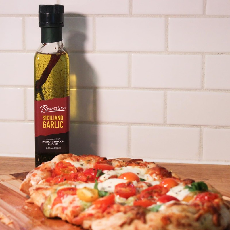 Siciliano Herb Infused Oil, All Natural Gourmet Cooking Oil with