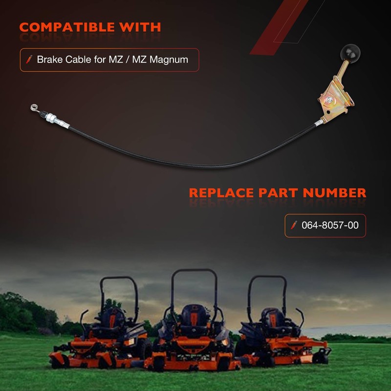 064-8057-00 Brake Cable Compatible with Bad Boy MZ/MZ Magnum Lawn