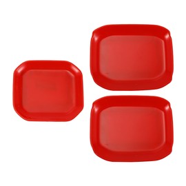 REPAIROCK 1 Set Exterior Door Handle Bowl Cover Trims Tailgate Handle Bowl Cover for Jeep Wrangler JL JLU 2018-2024 for Jeep Gladiator JT 20-24 Trunk Rear Door Bowl Scratch Protector ABS Red