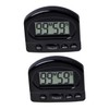 Alipis 2pcs Magnetic Timer Clock with Alarm Large Digital Display
