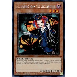 Tour Guide from The Underworld (Platinum Secret Rare) - RA01-EN005 - Platinum Secret Rare - 1st Edition