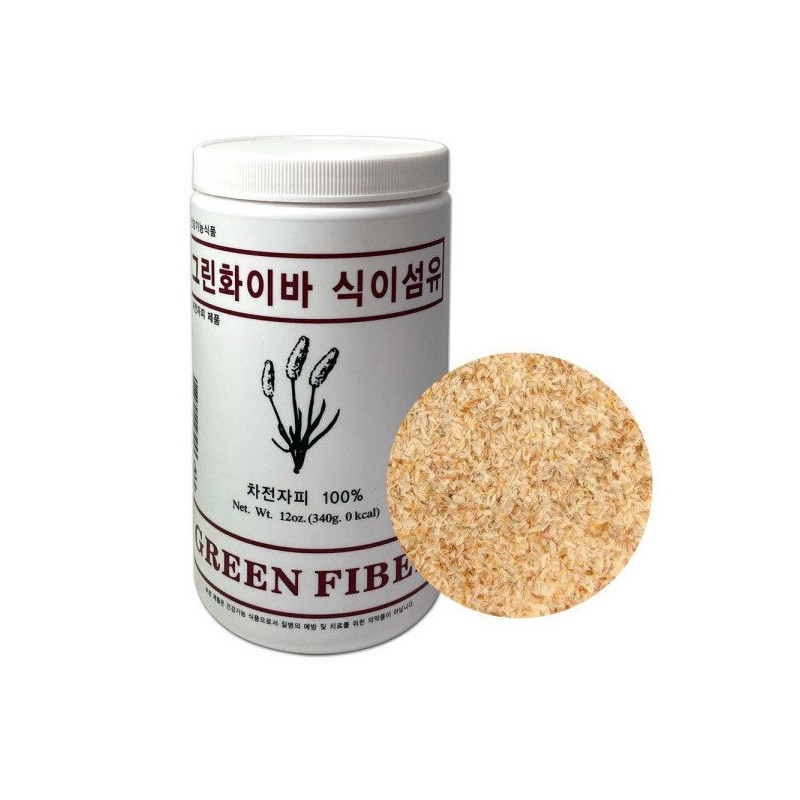 그린화이바 식이섬유 340g 1개 차전자피/장건강 Green Fiber Dietary Fiber 340g