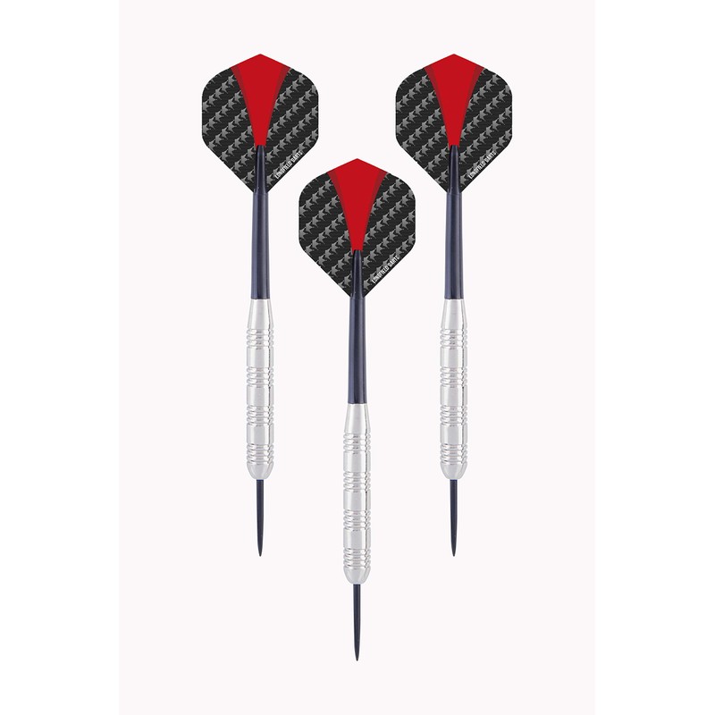 Engelhart 3 semi-professional nickel silver arrows steel darts silver barrel,