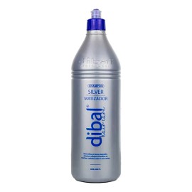 Shampoo Dibal Silver Intensifica Tono Cabello Plateado 1 Lt