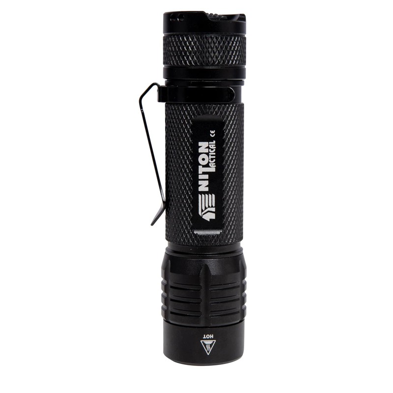 Bluelight Blueline Niton Tactical Back-Up E960 USB Rechargable Flashlight