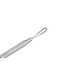 REMOS Komedonenquetscher/Pickelentferner mit 2 Schlingen, Edelstahl, rostfrei, 10 cm