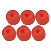 Pine Ridge Archery Nitro Button (Pack of 6), Red