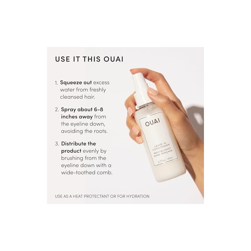 OUAI Haircare Leave-In Conditioner - 1.5 oz. Mini
