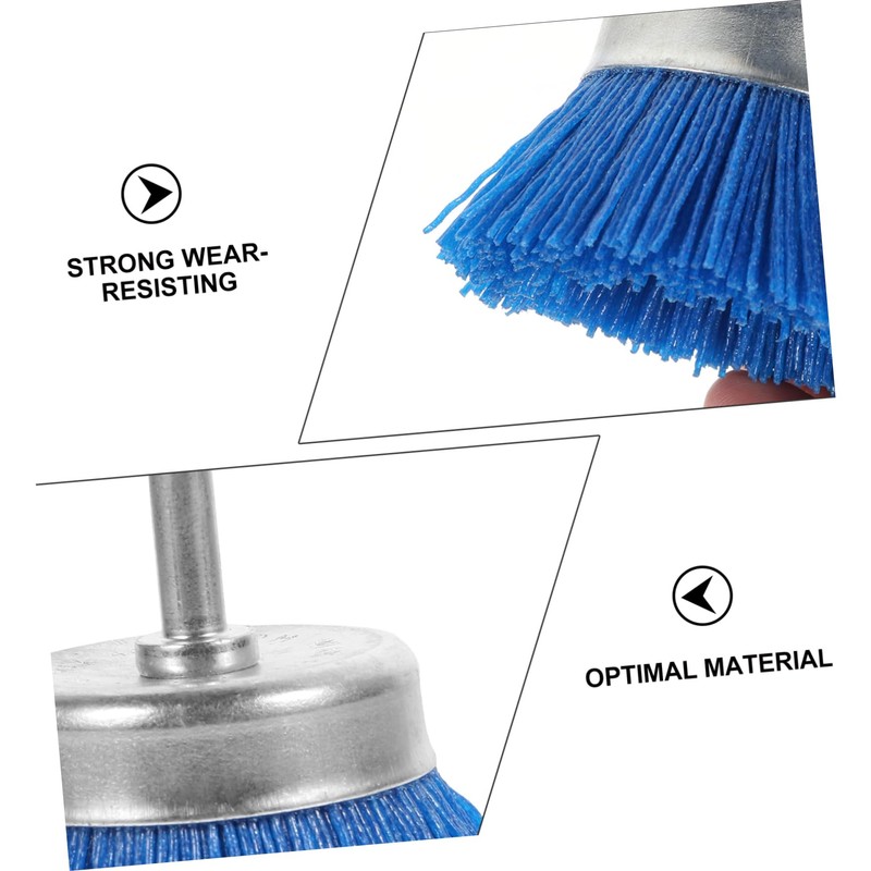 CIYODO 3pcs Polishing Wheel Brush for Furniture Grinding Removal and