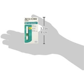 Accu-Chek™ Active Tiras Reactivas (50 Unidades) | Alta Precisión | Dosis Dentro y Fuera del Medidor | Resultados Rápidos | Compatible con Medidor Accu-Chek Active