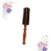 PACKOVE Multifunctional Curling Comb Detangle Hair Brush Static Hair Roller