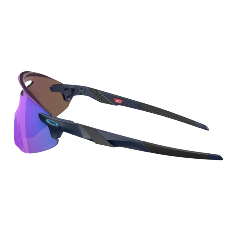 Oakley OO9407 Encoder Ellipse Rectangular Sunglasses, Matte Navy/Prizm Sapphire, 36