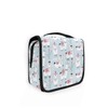 Moyyo Cute Llamas Alpaca Cactus Toiletry Bag Travel Wash Bag
