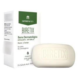 Barra Dermatológica Biretix Antiacné Con Ácido Salicílico Rostro 80g