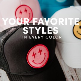 KATYDID Hello Sunshine Trucker Hat (Black)