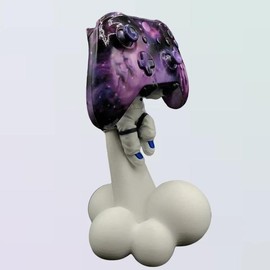 Astronaut Controller stand for Gaming Controllers - Style: All white. Paint yourself.