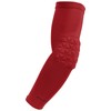 Tri-Flex Compression Arm Sleeve with Elbow Padding, Medium, Scarlet