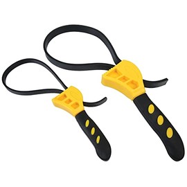 Strap Wrench Set 2PC, Spanners & Wrenches, Qty X 1 | D00070