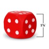 Learning Resources Foam Dice: Dot Dice, Red and Blue 6-Sided