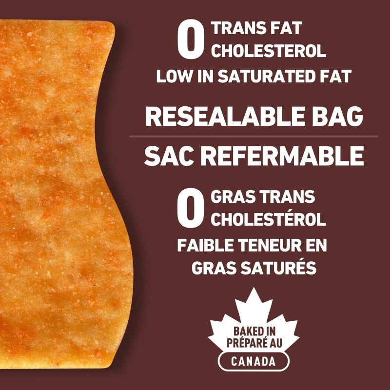 Christie Crispers Barbecue Crackers, 240g/8 oz. Family Size Bag