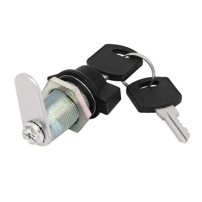 Sourcingmap Cabinet Cupboard 18mmx25mm Threaded Locking T Handle Cam Locks