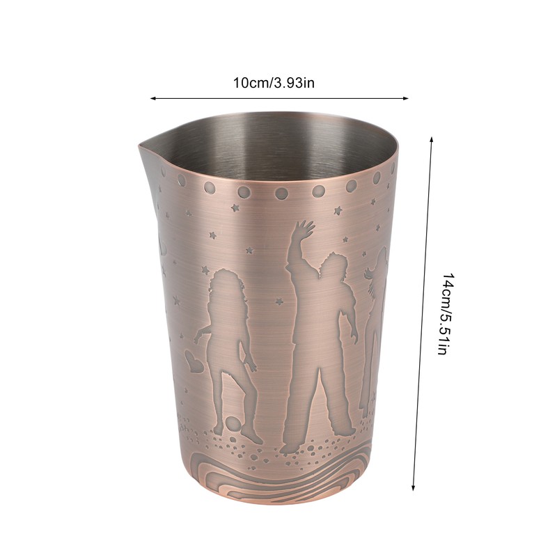 Milk Frothing Pitcher 304 Stainless Steel Rust Proof Multipurpose 840ml