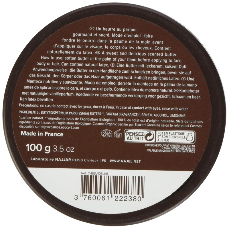 Najel Karite Vanilla 100g Eco Najel 200g