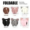 Foldable Kids Plush Winter Earmuffs Cat Ears Inspired Girls Faux