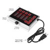 QWORK Kitchen Timer for Cooking, 4 Channel Stainless Steel Commercial