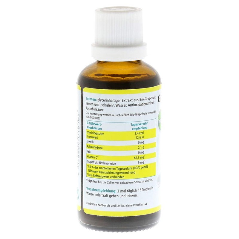Grapefruit Core Extract Organic Solution 50 ml