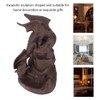 Backflow Incense Burners Dragon Shape Purple Sand Waterfall Burners Home