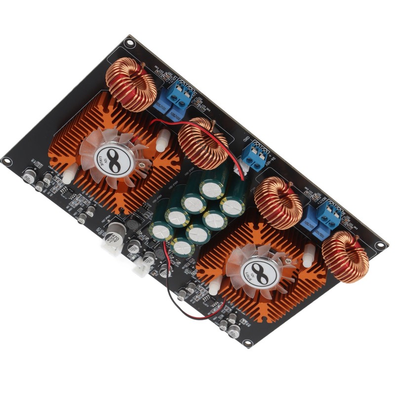 D‑Class Power Amplifier Board Double Core Digital Module 2x600W YJ‑TPA3255