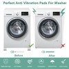 DEWEL Anti Vibration Pads for Washing Machine, 4 Pcs Washer
