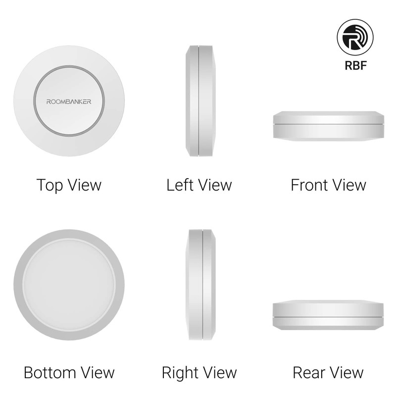 Roombanker Panic Alarm Button for Immediate Emergency Assistance - One-Push