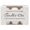 Candle lite 1601595 White Unscented Votives 6 Count